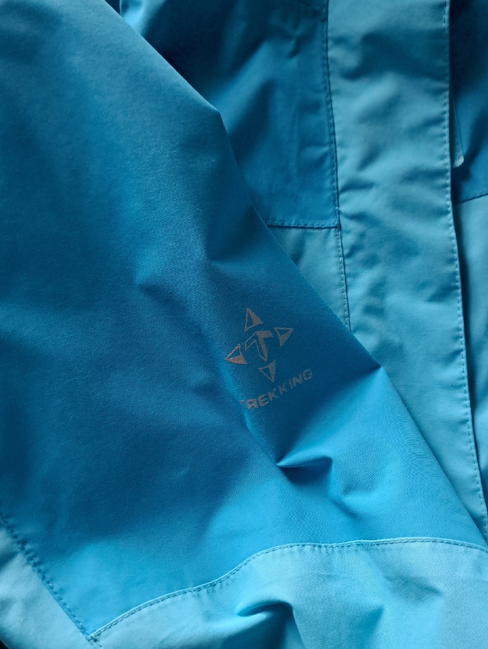 TOREAD windbreaker Trekking jacket waterproof baby blue shell hiking ladies XXL* - Picture 10 of 10
